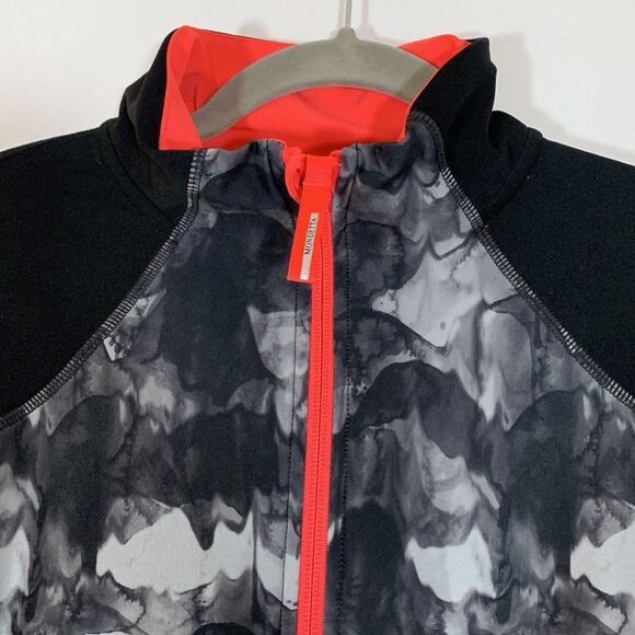 Mondetta Black, Grey & Pink Zip-Up Sweater - Picture 2 of 8